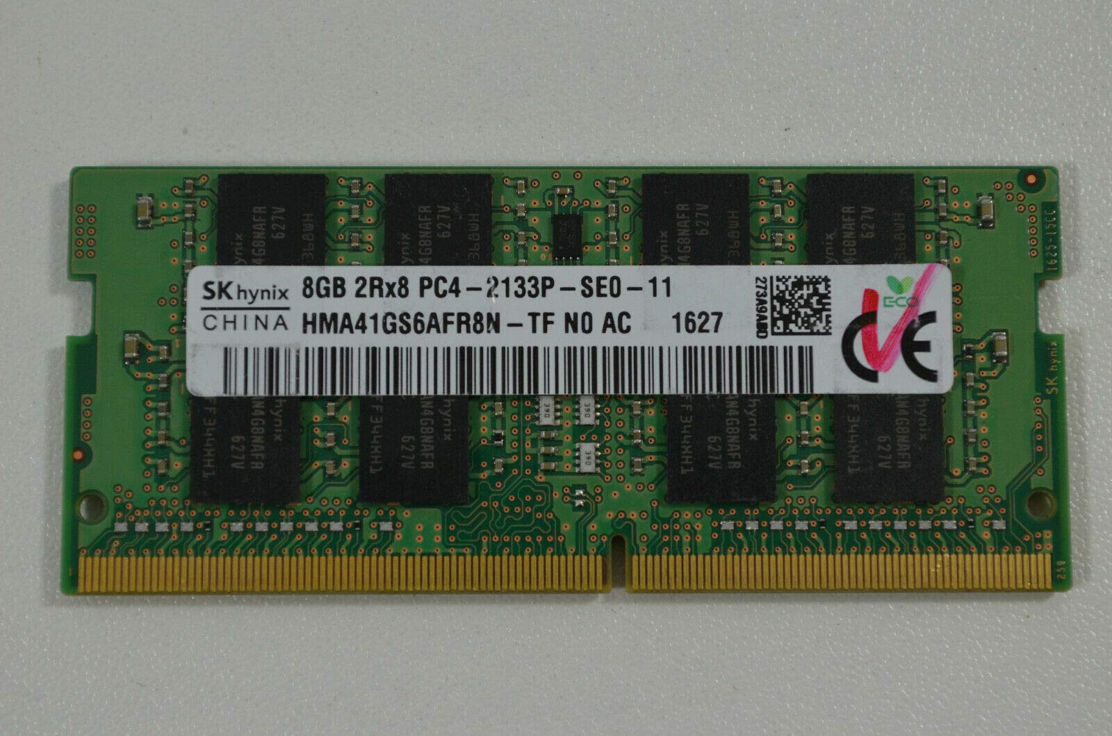 SK hynix 8GB 2Rx8 PC4-2133P-SEO-11 HMA41GS6AFR8N-TF at Amazon.com