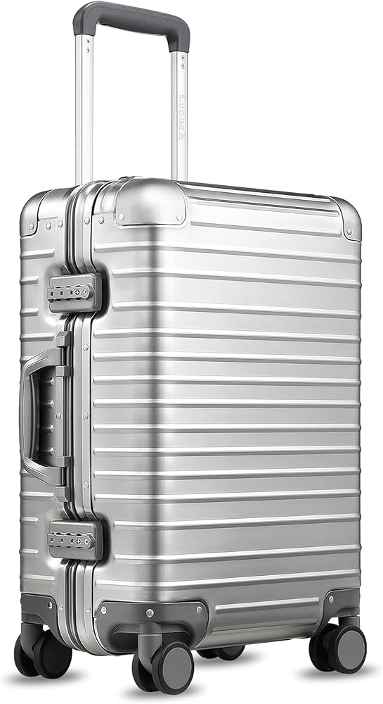 Amazon.com | All Aluminum Carry On Luggage with Wheels, AV