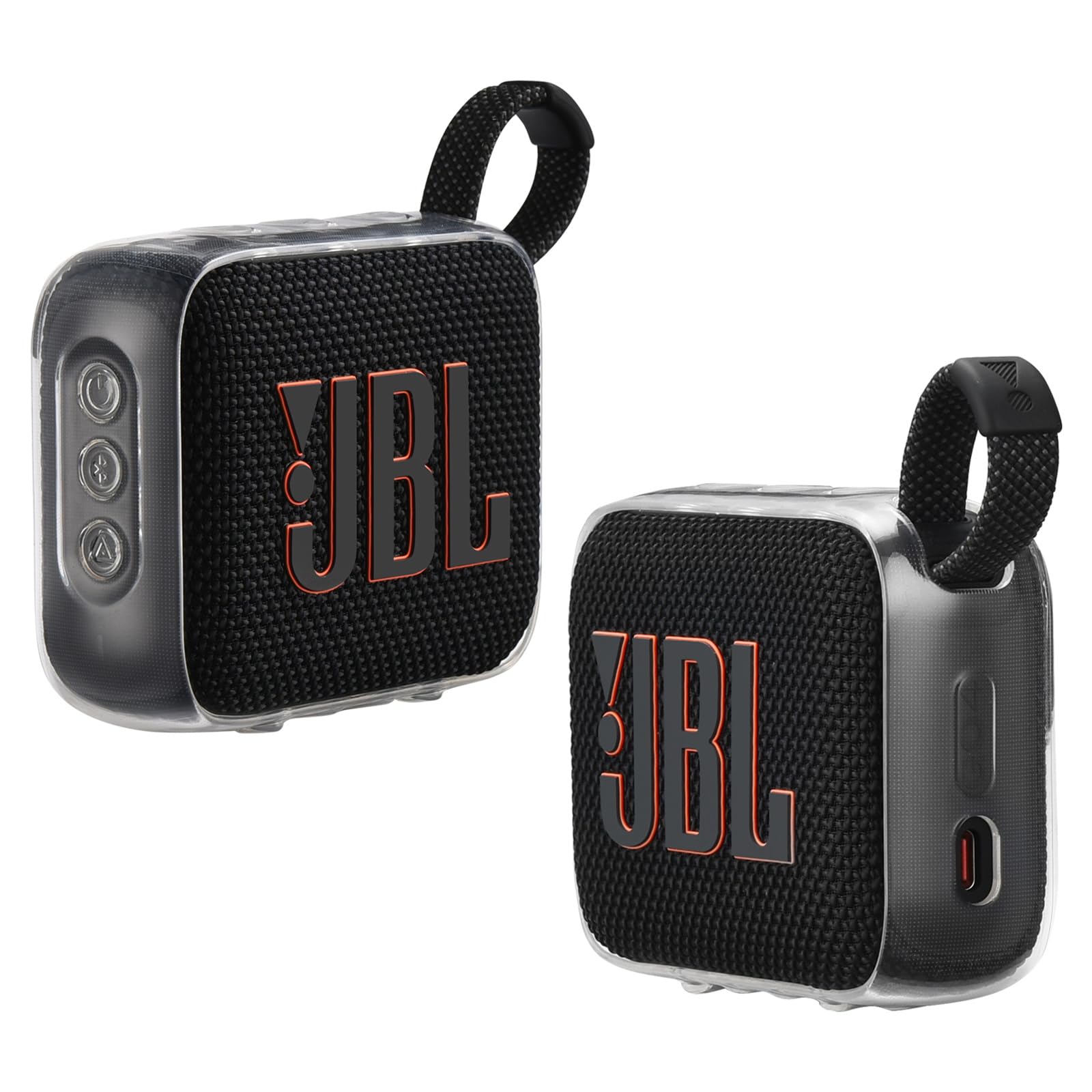 Amazon | XBERSTAR For JBL GO 4 スピーカー ケース 保護ケース 透明