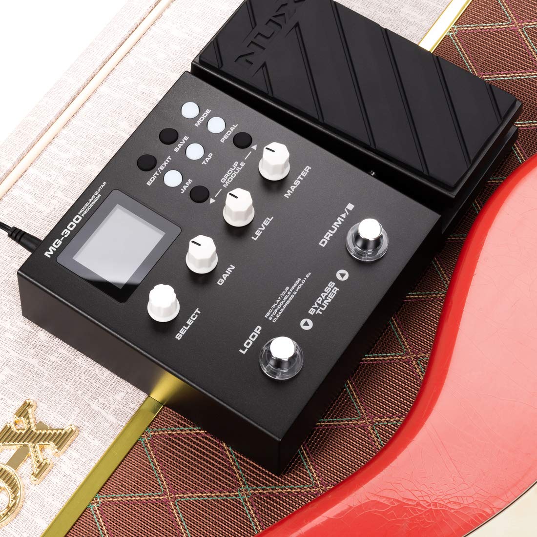 Amazon.co.jp: NUX MG-300 マルチエフェクトペダル TSAC-HD プリ