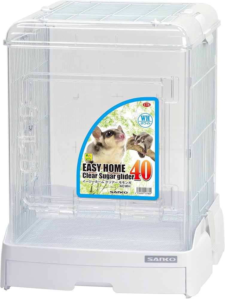 Amazon | Sanko C78 EZHクリアモモンガ40WH | Sanko | 飼育