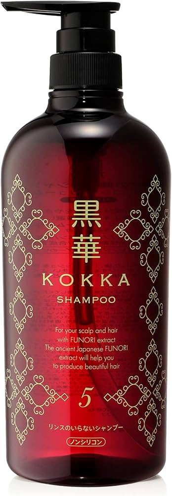 Amazon | 黒華(KOKKA) 髪と頭皮の健やか シャンプー V ビックサイズ