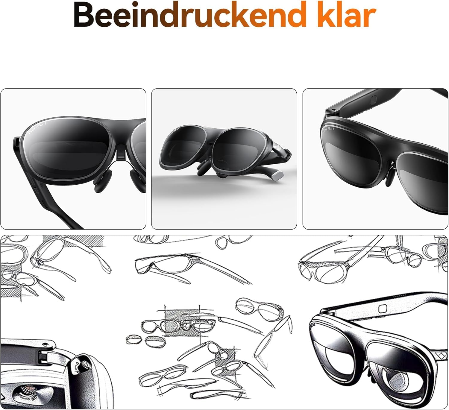 Amazon | Rokid Max 2 ARグラス｜215インチ大画面・600ニト高輝度