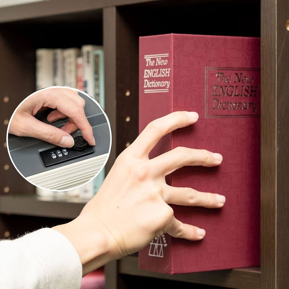 Amazon.co.jp: 本型金庫 ダイヤル式 隠し金庫 DIVERSION BOOK