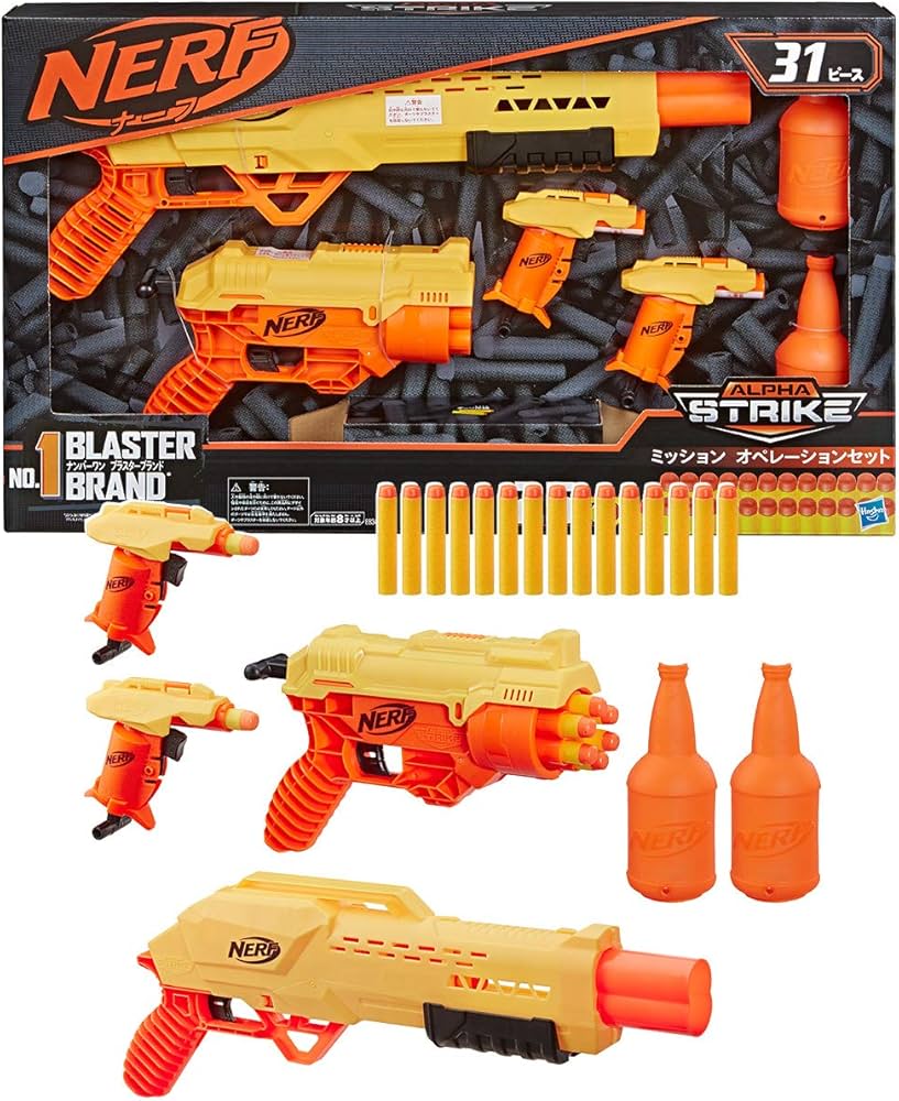 Amazon.co.jp: ナーフ アルファストライクミッション オペレーション