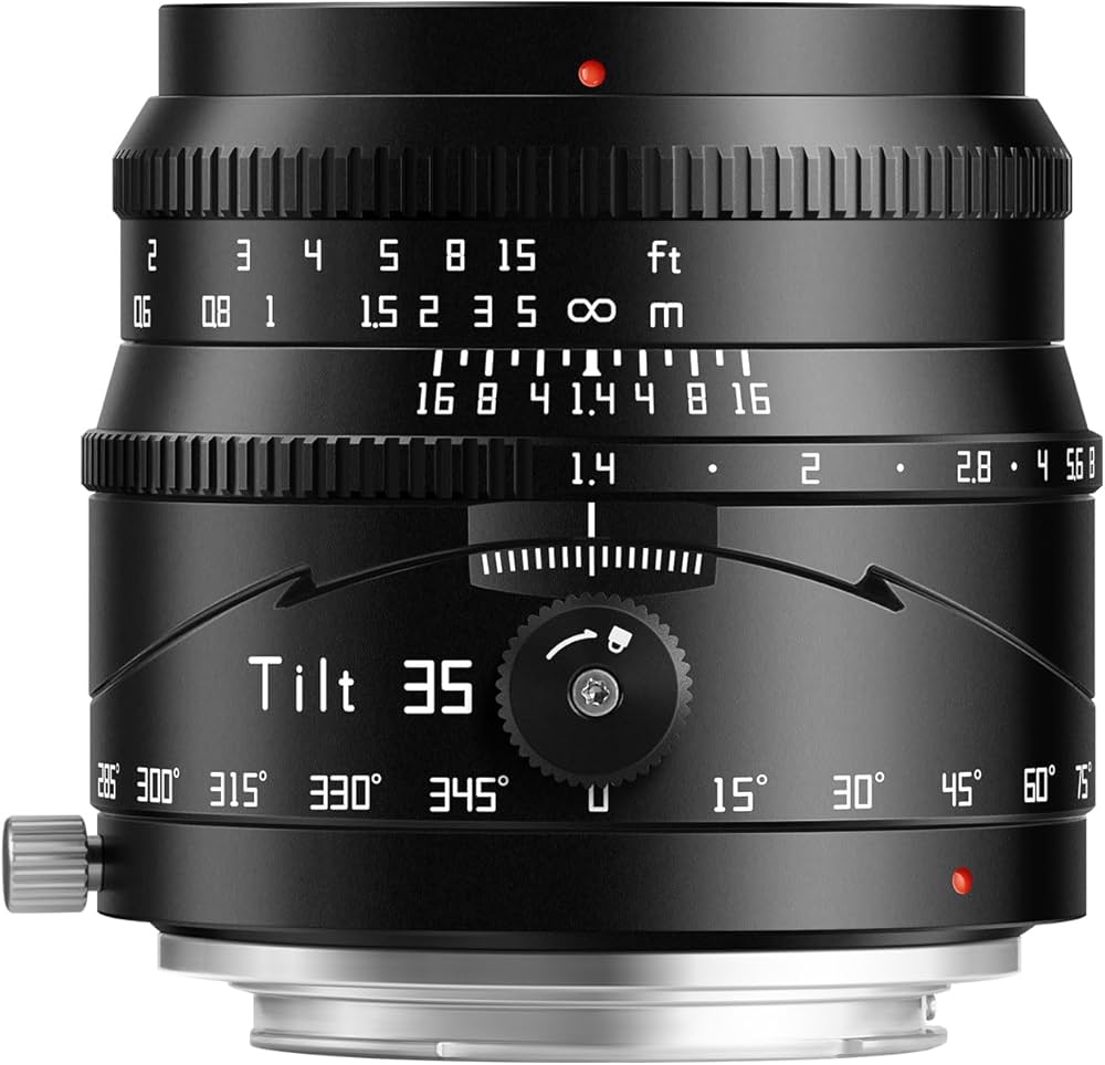 Amazon.co.jp: TTArtisan Tilt 35mm F1.4 マイクロフォーサーズ 単焦点