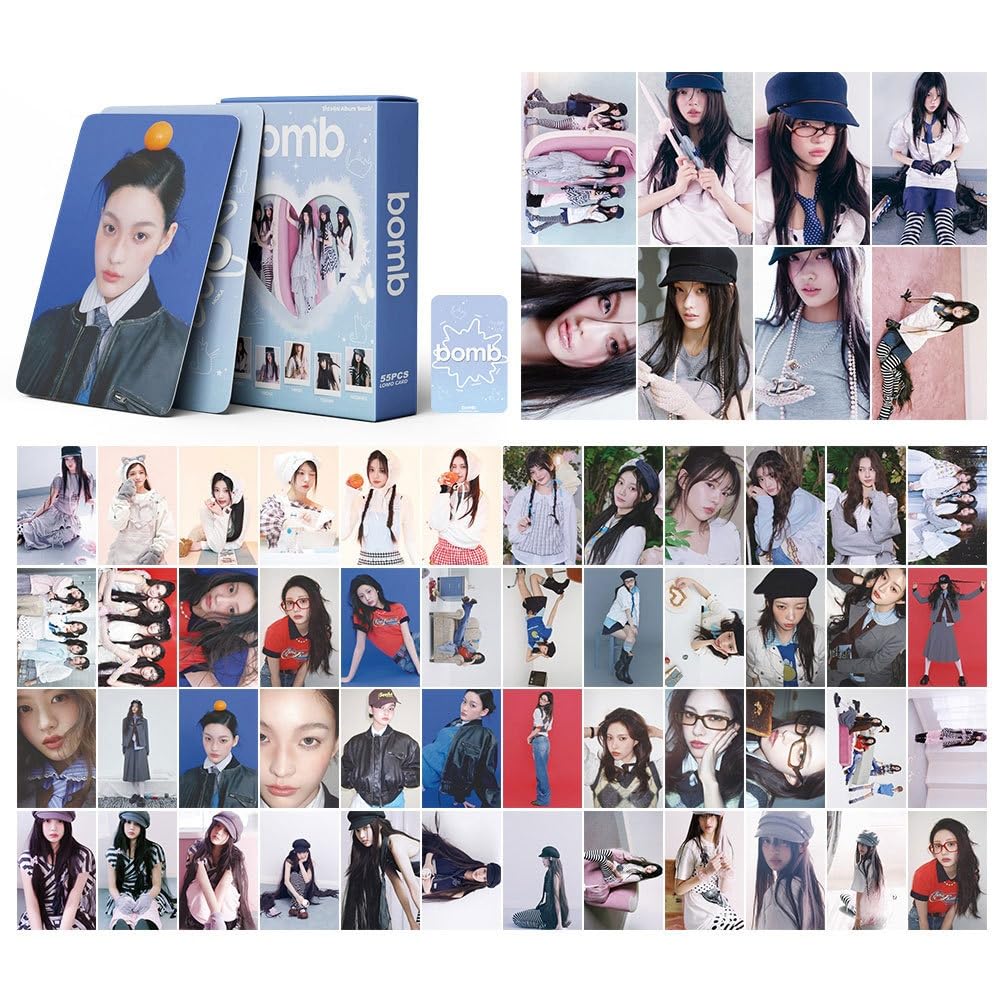 Amazon.com: ILLIT BOMB 3rd Mini Album Lomo Card Set - LILLY Fandom