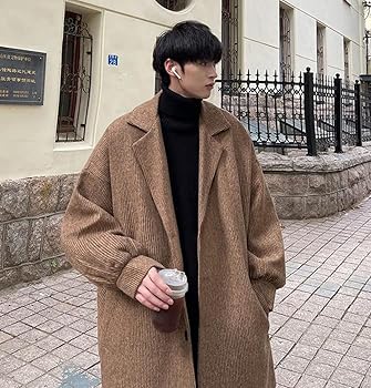 Amazon | [YiTong] ダッフルコート メンズ ラシャコート