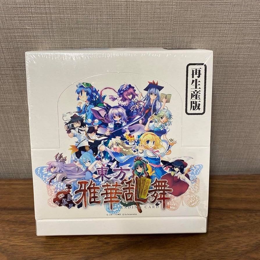 初回版 東方雅華乱舞 1BOX トレカ 東方Project 博麗霊夢 霧雨魔理沙