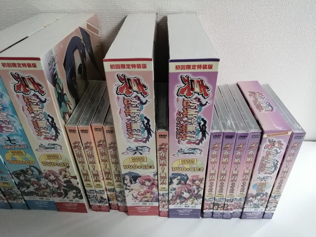 Amazon.co.jp: 恋姫 無双 + 真+ 乙女大乱 初回限定版 DVD 全21巻セット
