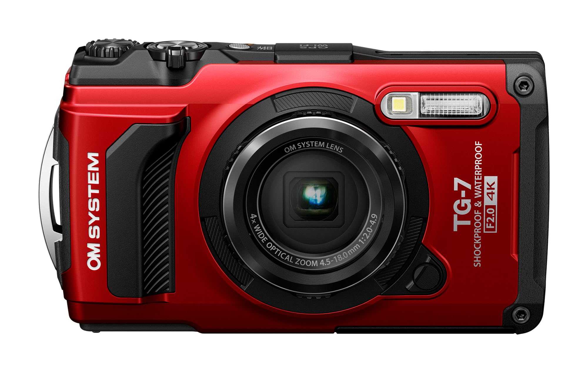 Amazon.com : OM System OLYMPUS Tough TG-7 Red Underwater Camera
