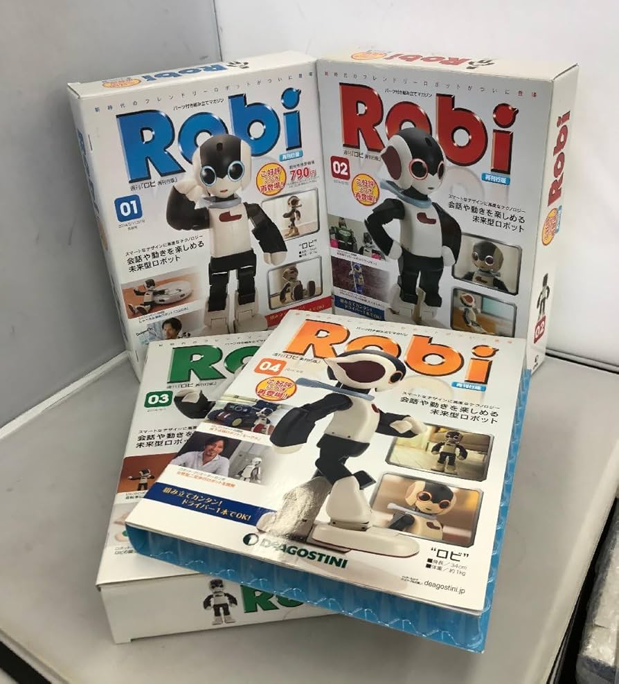 Amazon.co.jp: DeAGOSTINI 週刊 Robi 再発行版 ロビ 全70号揃 デアゴ