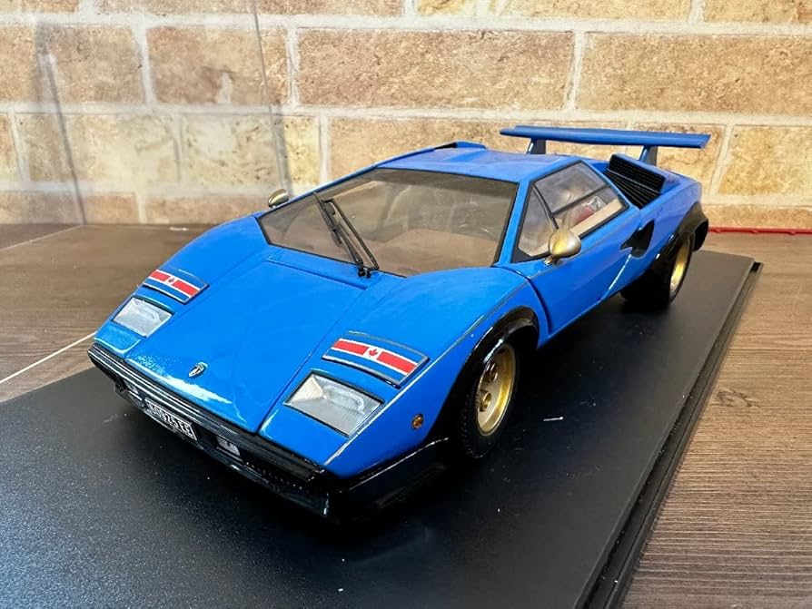 Amazon | 京商 1/18 ランボルギーニ カウンタック LP500S WW ブルー