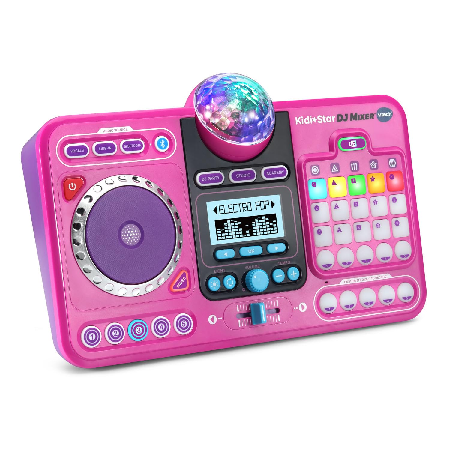 Amazon.com: VTech Kidi Star DJ Mixer, Pink : Toys & Games
