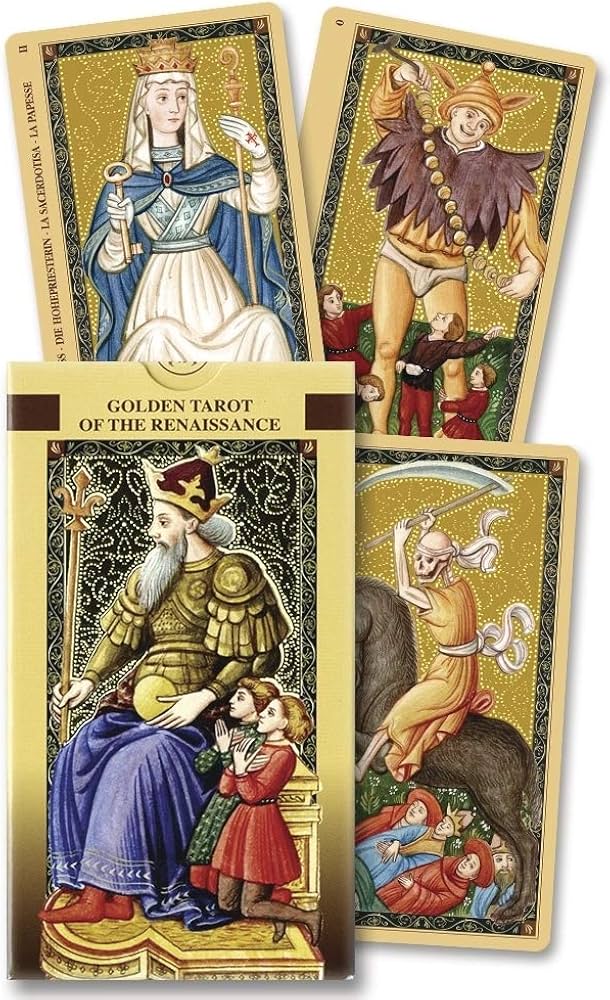 Golden Tarot of the Renaissance: Estensi Tarot: Lo Scarabeo, Jo