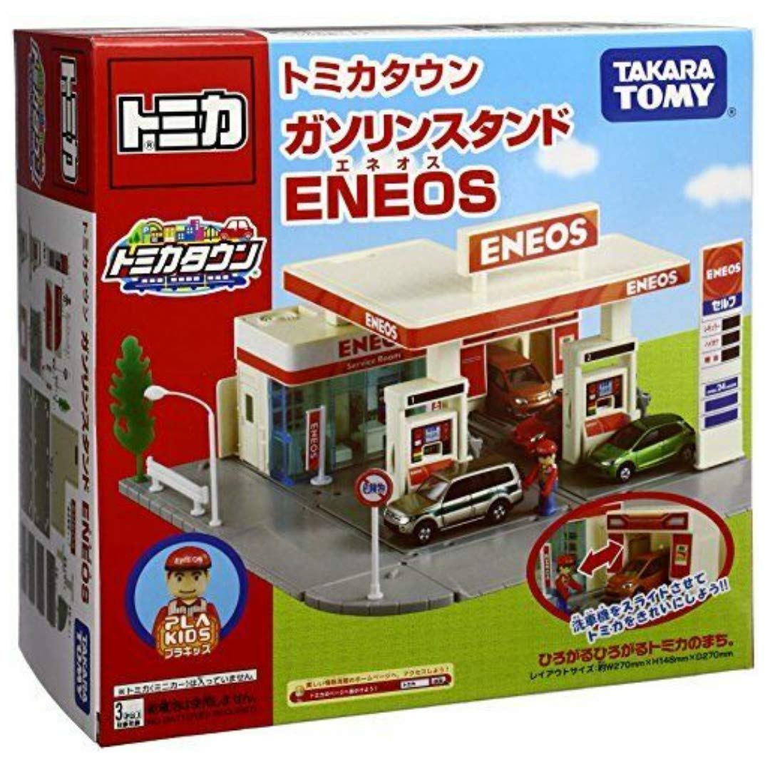 Amazon | トミカ トミカタウン ガソリンスタンド(ENEOS) | ミニカー