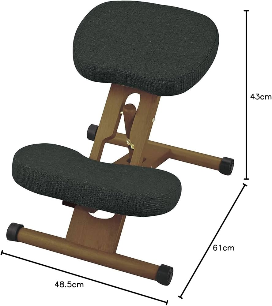 Amazon｜宮武製作所 プロポーションチェア 幅48.5×奥行61-68×高さ43