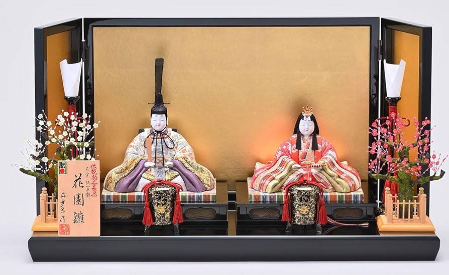 Amazon | 【真多呂人形】 雛人形 ひな人形 お雛様 木目込み人形 伝統