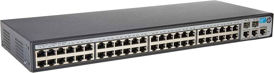 Amazon.com: HP 48-Port L3 Switch, Managed (JG540A#ABA) : Electronics