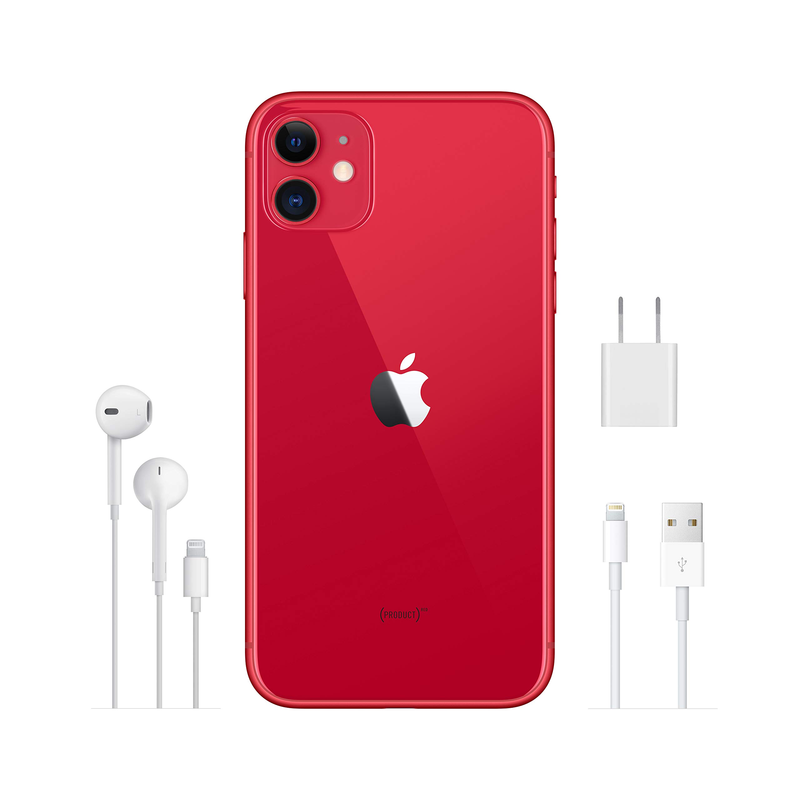 Amazon.com: Apple iPhone 11 [256GB, (Product) RED] + Carrier