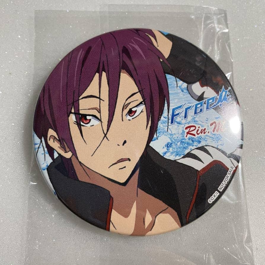 Amazon.co.jp: Free 旧譜フェア 松岡凛 缶バッジ : おもちゃ