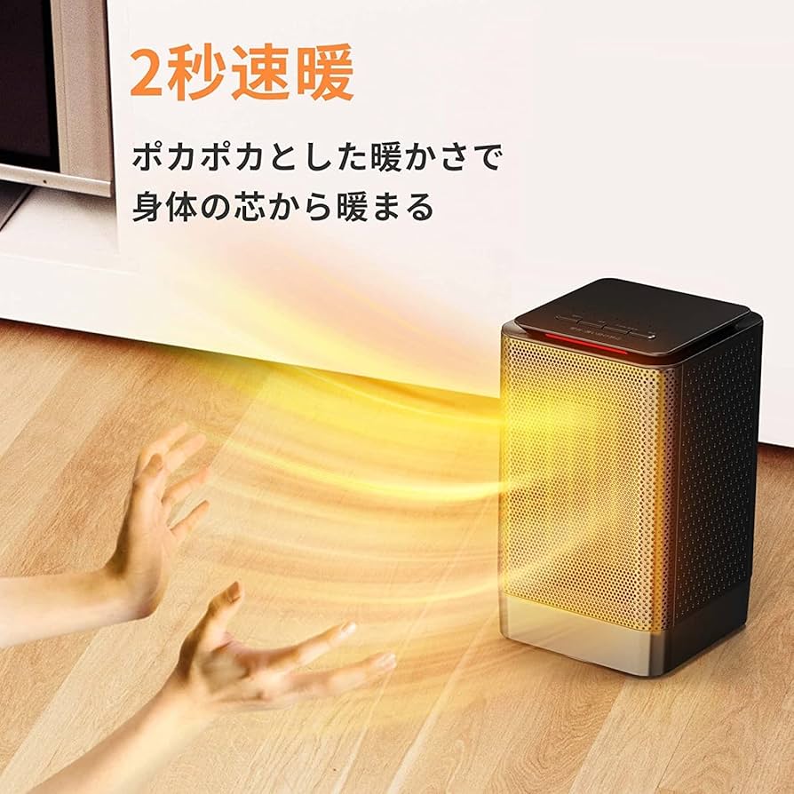 Amazon | SANVINDER セラミックヒーター 小型 ヒーター 950W/600W