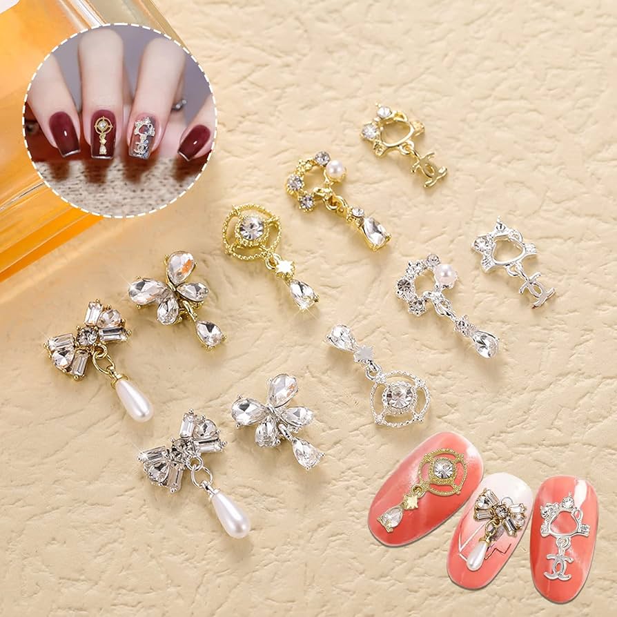 破格‼️高品質ビジューネイルパーツ】D.nailネイルパーツ28種まとめ