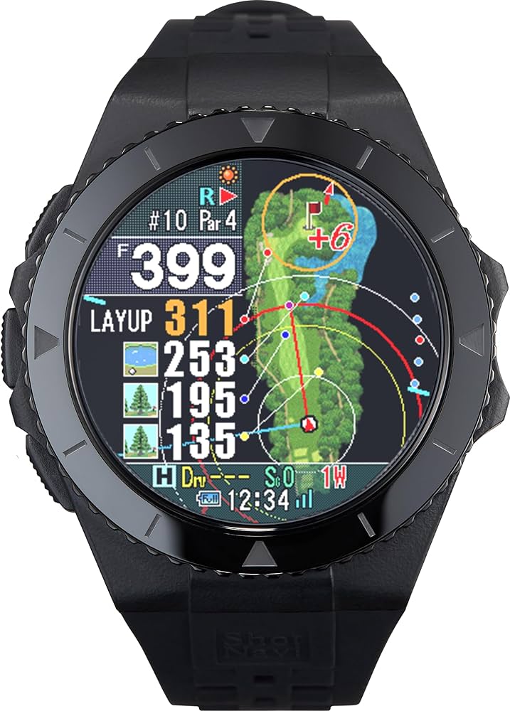 Amazon | Shot Navi EXCEEDS(ショットナビ) 【ブラック】 タッチパネル