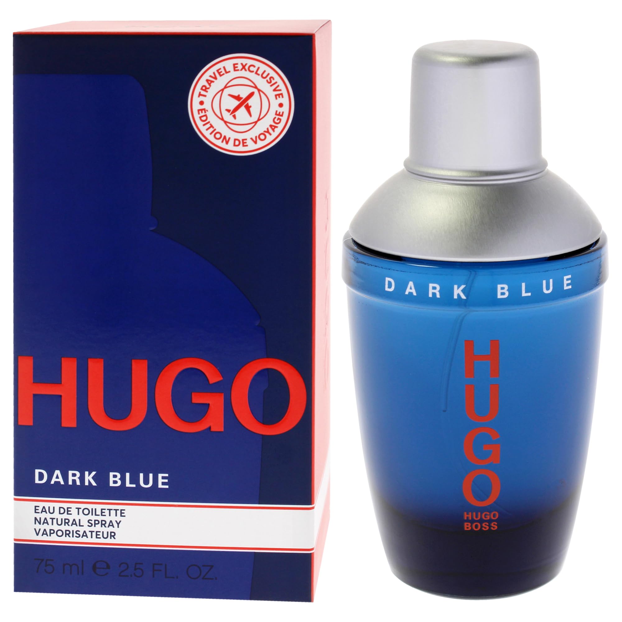 Amazon | 【ヒューゴボス】ダークブルー EDT 75mL [並行輸入品] | HUGO