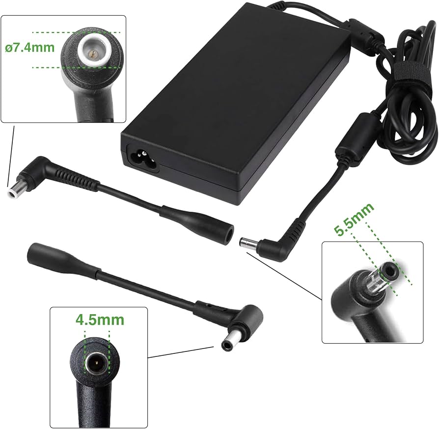 Amazon.co.jp: 19.5V 9.23A 180W MSIノートパソコン 充電器 電源