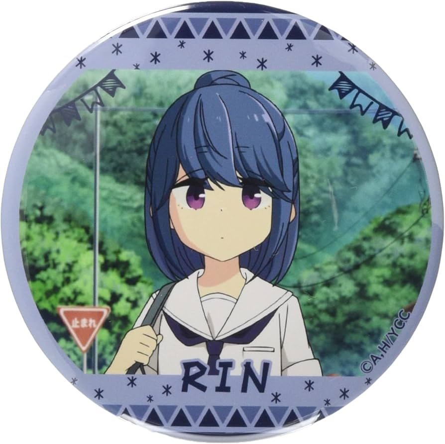 Amazon | ゆるキャン△ 缶バッジ Ver.2 志摩リン A KBAN-Y003-m04