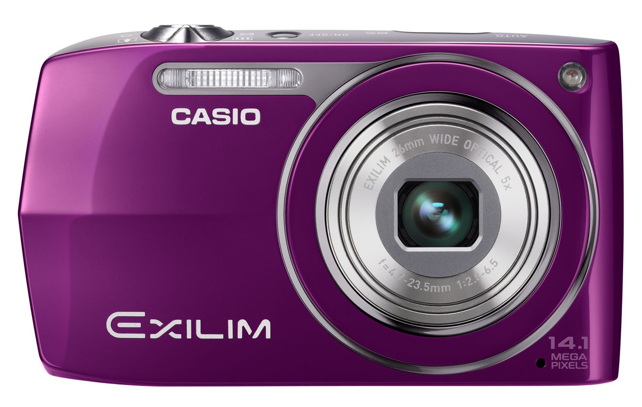 Amazon | CASIO デジタルカメラ EXILIM 1410万画素 5倍 パープル EX
