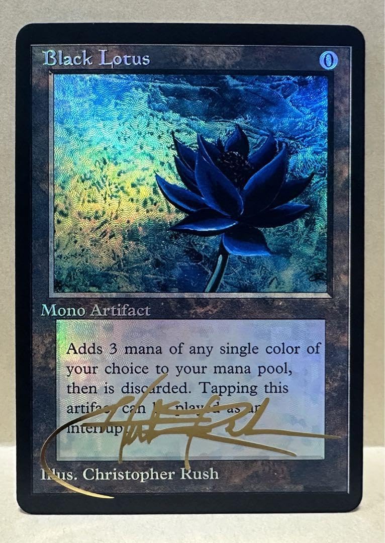 Amazon.co.jp: ブラックロータス マジックザギャザリング MTG : おもちゃ