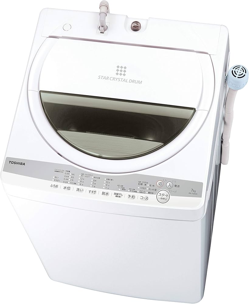 Amazon.co.jp: Toshiba AW-7G9-W Washing Machine, 15.4 lbs (7.0 kg