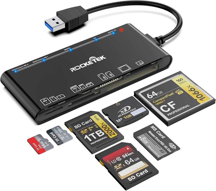 Amazon.com: xD-Picture Card Reader USB 3.0, Multi-Card Reader for