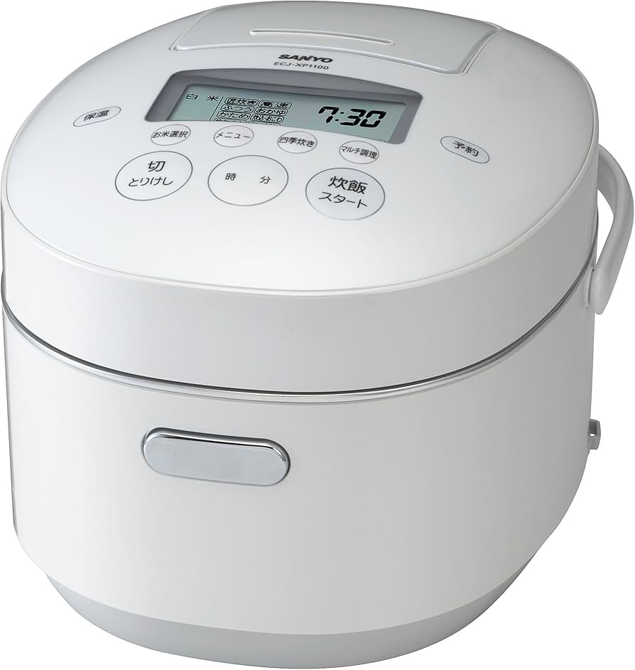 Amazon | SANYO おどり炊き 圧力IHジャー炊飯器 プレミアムホワイト
