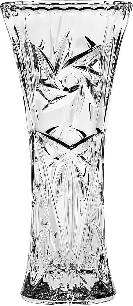 Amazon.co.jp: ボヘミアングラス クリスタル 花瓶 高さ15cm 80210