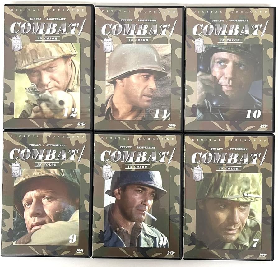 Amazon.co.jp: 洋画 海外ドラマ カラー版 COMBAT コンバット 全12巻 全