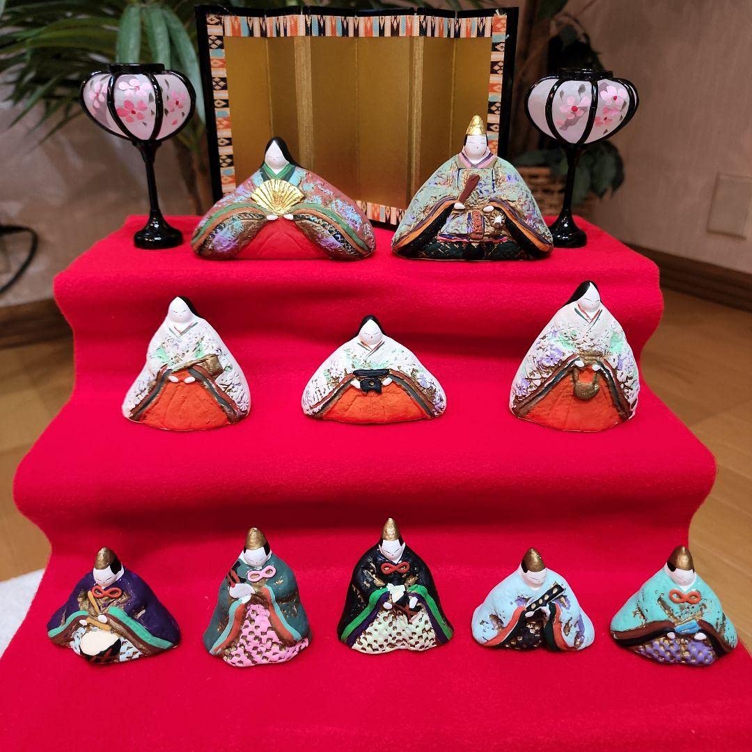 Amazon.co.jp: 雛人形:みかわ工房寛永雛:限定制作品:ほぼ : おもちゃ