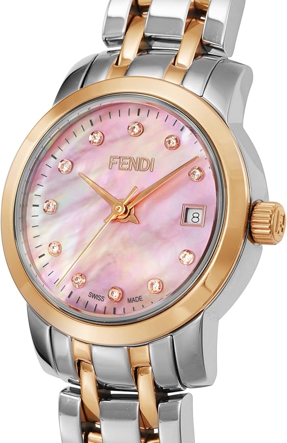 Amazon.co.jp: [フェンディ]FENDI 腕時計 ラウンドクラシコ ピンク