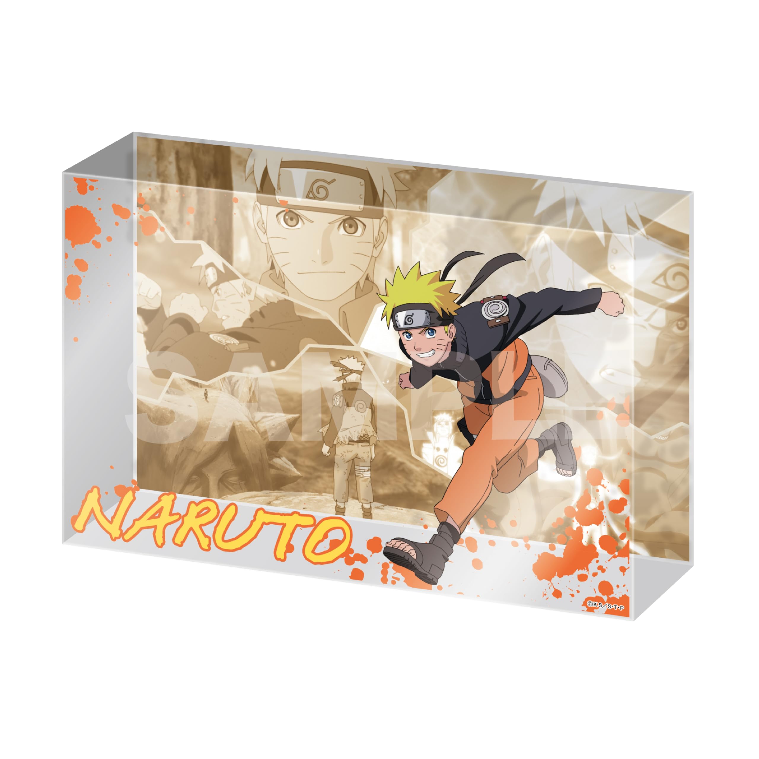 Amazon.co.jp: NARUTO ナルト 疾風伝 うずまきナルト クリスタルアート