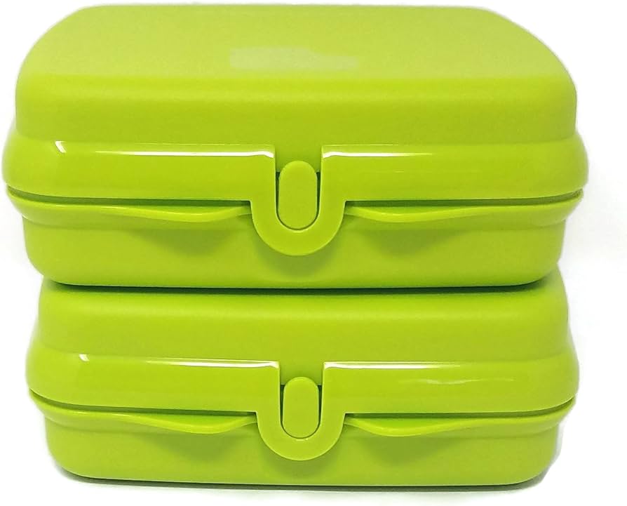 Amazon｜タッパーウェア サンドイッチキーパー 2個セット ライト