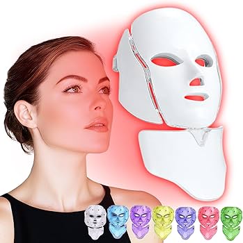 Amazon.com : SDKWDH Red Light Photon Facial Mask with Remote