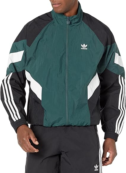 Amazon | adidas Originals メンズ Rekive トラックトップ, ミネラル