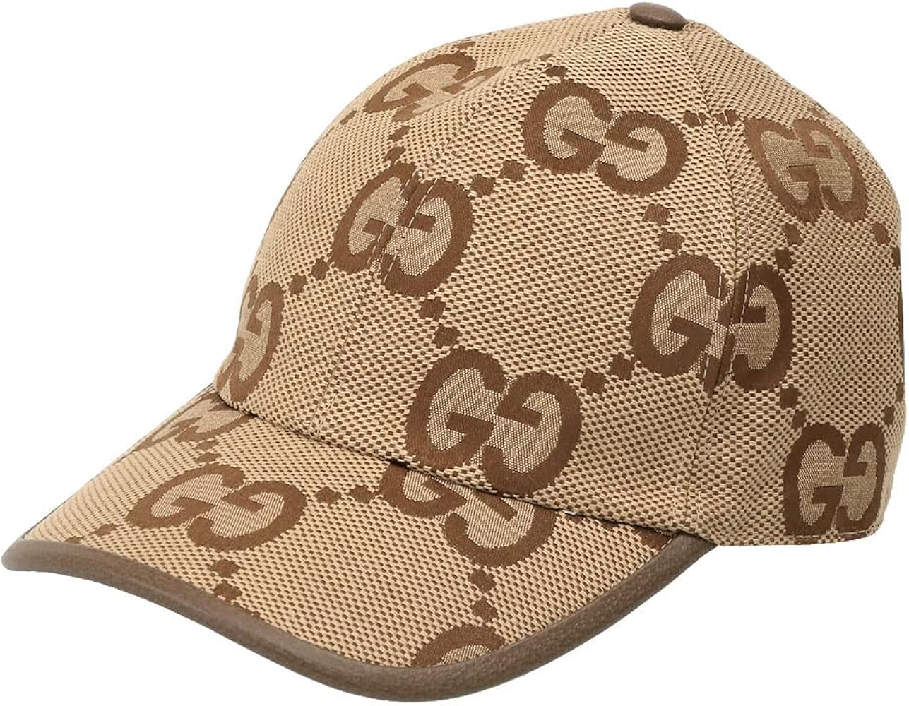 Amazon | [グッチ] キャップ メンズ ジャンボ GGキャンバス ベース