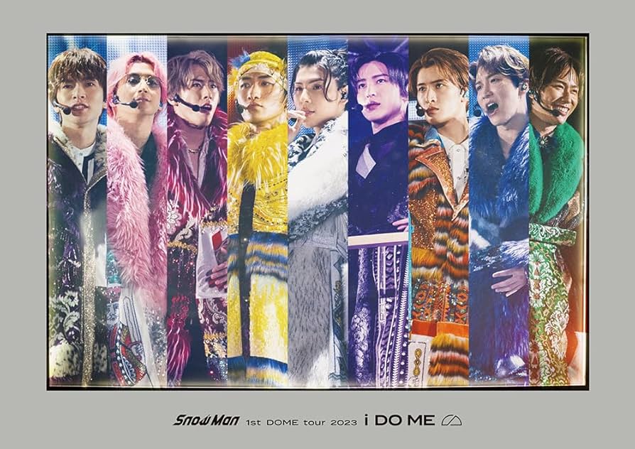 Amazon.co.jp: Snow Man 1st DOME tour 2023 i DO ME(DVD3枚組)(通常盤