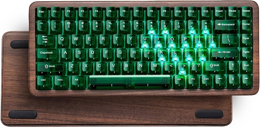 Amazon.com: Womier 75% Mechanical Keyboard Wireless with QMK/VIA