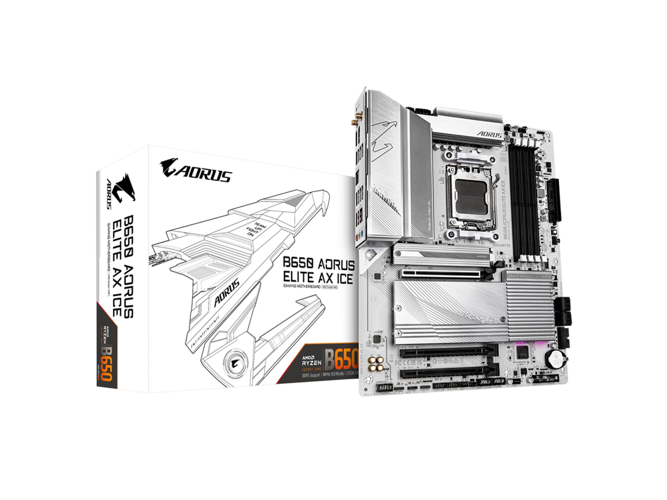 Amazon | GIGABYTE B650 AORUS ELITE AX ICE AMD Ryzen 7000シリーズ
