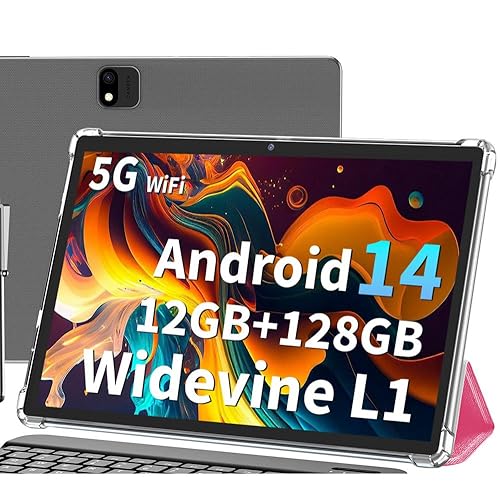 Amazon.com : JJGJ Android 14 Tablet with Keyboard, 12GB RAM (6+6