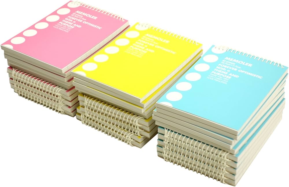 Amazon.co.jp: コクヨ メモ帳 ポケットメモ 詰合せ 青・ピンク・黄 各